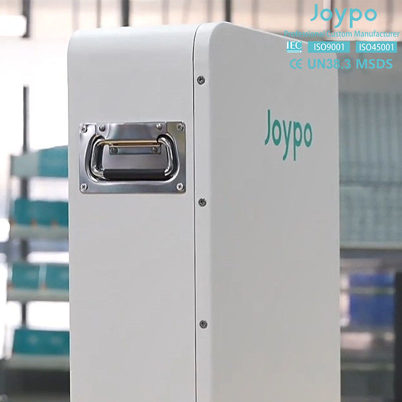 होम सौर ऊर्जा दीवार बैटरी 51.2V 5KWH LiFePO4 बैटरी स्मार्ट बीएमएस और डिस्प्ले के साथ