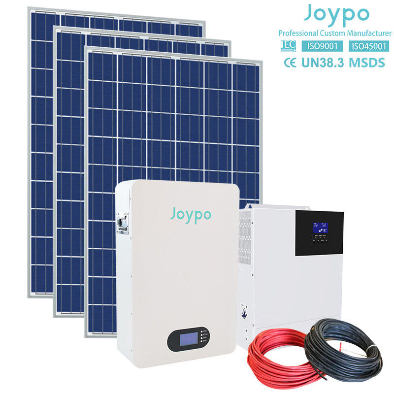 होम सौर ऊर्जा दीवार बैटरी 51.2V 5KWH LiFePO4 बैटरी स्मार्ट बीएमएस और डिस्प्ले के साथ
