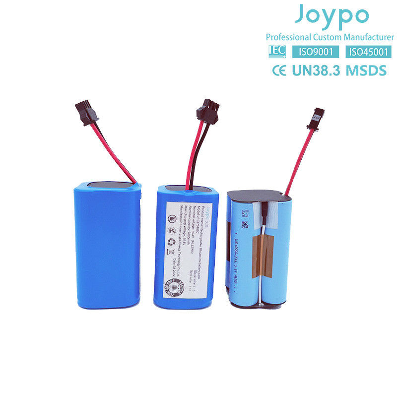 18650 रिचार्जेबल OEM लिथियम बैटरी पैक 14.4V 2800mAh रोबोट वैक्यूम क्लीनर के लिए