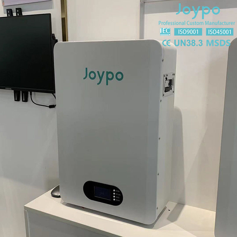 Joypo 51.2V 100Ah 200Ah घरेलू बैकअप सौर ऊर्जा सौर पैनलों के लिए बैटरी भंडारण