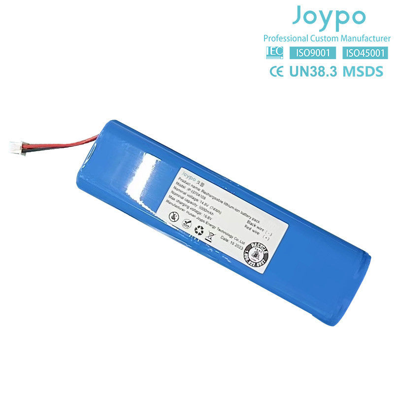 3.7V 18650 OEM लिथियम बैटरी पैक 14.8V 5000mAh 4S2P For Lawn Mower Robot