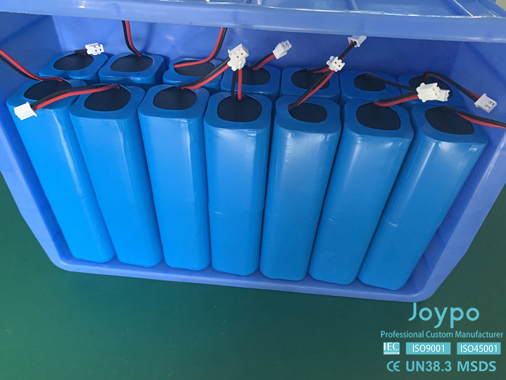3.7V 18650 OEM लिथियम बैटरी पैक 14.8V 5000mAh 4S2P For Lawn Mower Robot