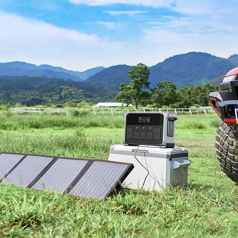 LiFePO4 बैटरी पोर्टेबल पावर स्टेशन 1200W ऑफ ग्रिड सौर ऊर्जा प्रणाली घर के लिए