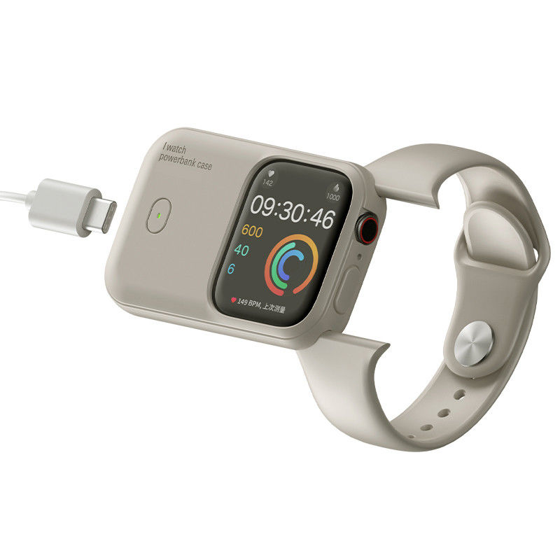 Apple Watch पावर बैंक 1200mAh पोर्टेबल वायरलेस चार्जर के लिए के लिए Apple अल्ट्रा 2 SE 9 8 7 6 5 4