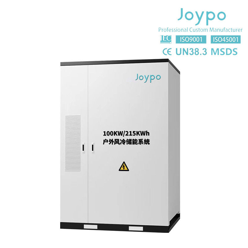 जॉयपो 100kW 215kWh वाणिज्यिक और औद्योगिक ऊर्जा भंडारण प्रणाली IP55 बैटरी मॉड्यूल क्षमता 280Ah