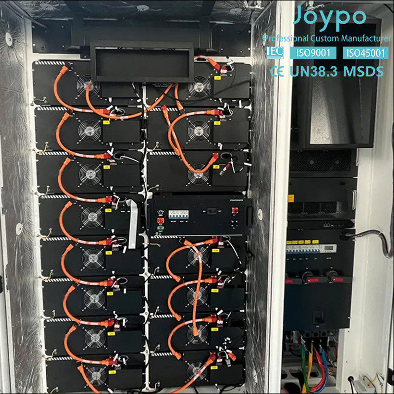 जॉयपो 100kW 215kWh वाणिज्यिक और औद्योगिक ऊर्जा भंडारण प्रणाली IP55 बैटरी मॉड्यूल क्षमता 280Ah